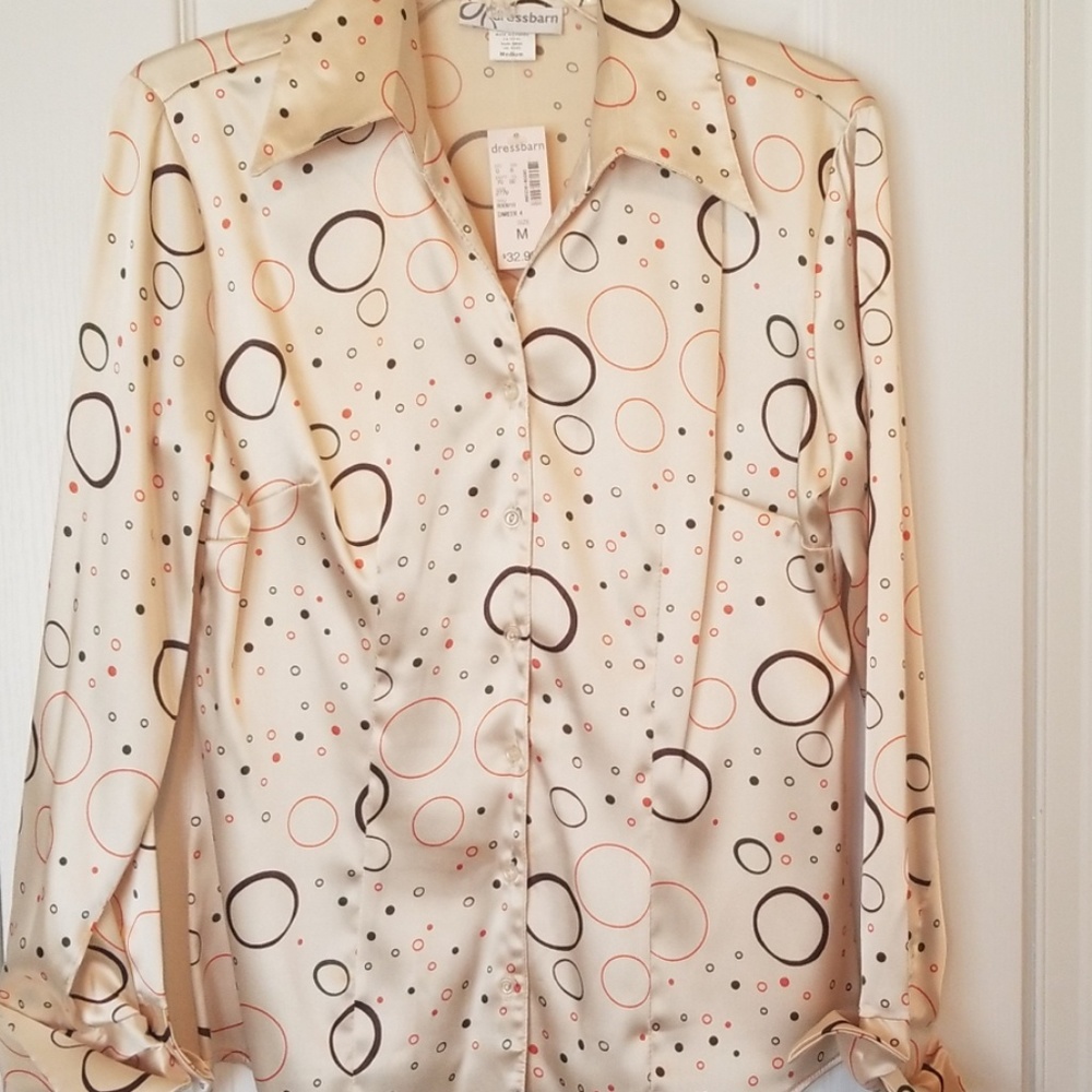 Cream Blouse